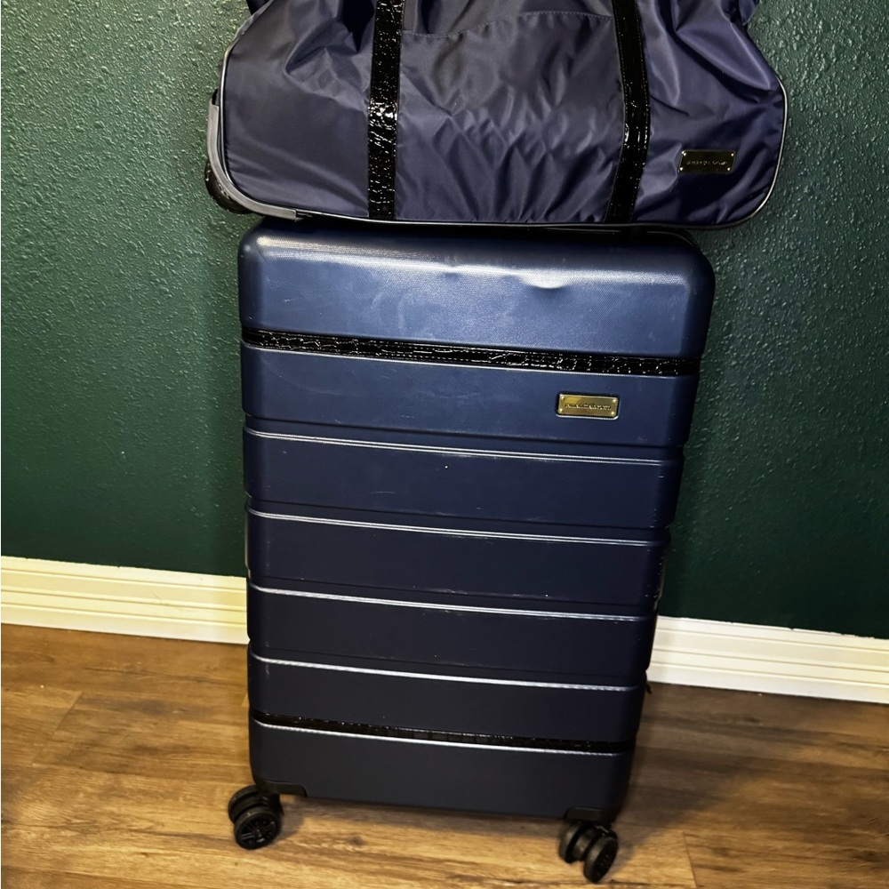 Samantha Brown 30in Spinner Suitcase & Duffel Travel Set